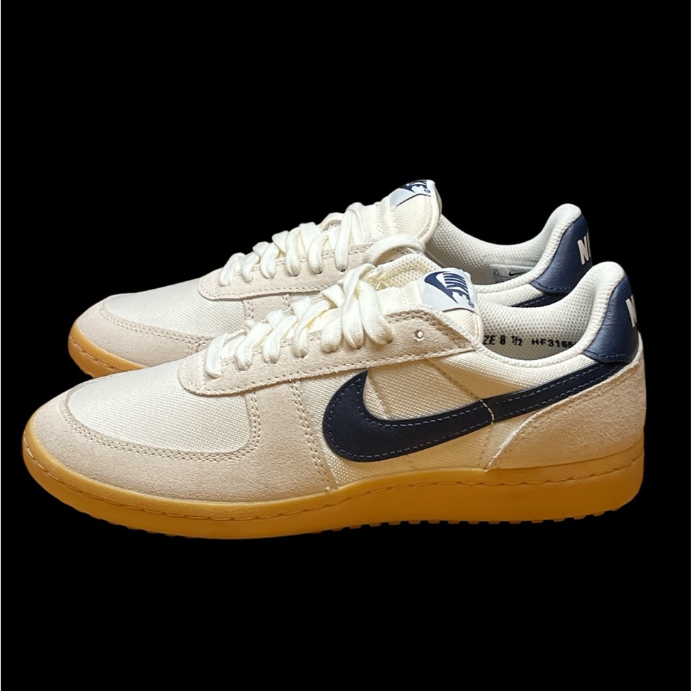 Size 8.5 - Nike Field General 82 Pale Ivory Midnight Navy Gum HF3165 102